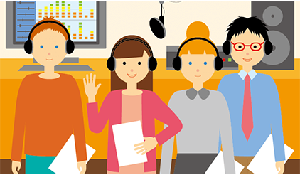 格安宅録サービス声の達人の特長3 品質が担保された厳選ナレーター 全ナレーター一律の料金設定